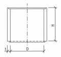 Skruž betonová Ø 100cm výška 25 cm doprava zdarma