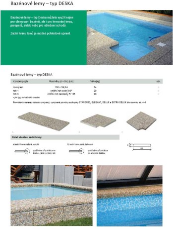 bazénové prvky 5