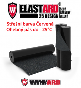 Elastard 25 červený